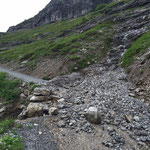 Schadensbegutachtung nach Schlagwetter am 24. Juli Wander- und Mountainbikeweg Stierloch