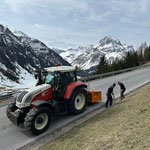 Rinnen putzen in Oberlech