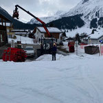 Drittleistung Skiclub: Materialtransport Lech-Zürs