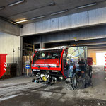 Hydraulikproblem Snow Rabbit, Abholung Oberstubenbach mit Schiltrac