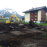 Vorbereitungsarbeiten am alten Spielplatz sport.park.lech