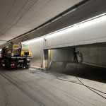 Tunnelwäsche Oberlech mit U530