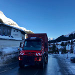 Unimog 530, nächster Klärschlammtransport nach Lustenau