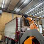 Hängerfräse fertig aufbauen in der Werkstatt