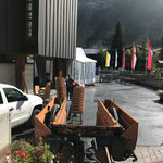 Stuhltransport Kirche - sport.park.lech