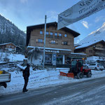 Banner umhängen