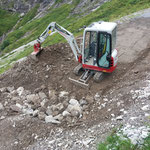 Sanierung Radweg Stierloch, Furt bauen