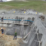 Wasserleitungsarbeiten, Baustelle Obere Berg