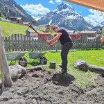 Sandkistensanierung Spielplatz sport.park.lech