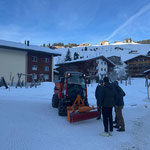 Gerätevorführung für Bauhof Gemeinde Drin/Graubünden