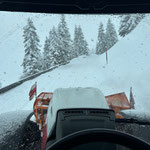 Steyr 6240 CVT auf dem Weg nach Oberlech