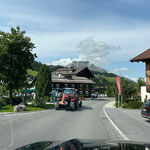 Baggertransport zum Bauhof