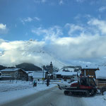 Paana auf dem  Weg nach Oberlech