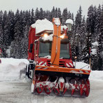 Unimog 530, Schnee abkippen Bruchhalde