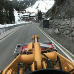 Bühnentransport mit L524, Tanzcafe Arlberg