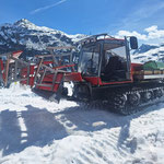 Bänke einsammeln WWW Oberlech, mit PB Paana