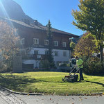 Herbst Rasenpflege