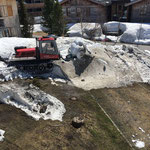 Drittleistung: Schneeschiebearbeiten in Oberlech