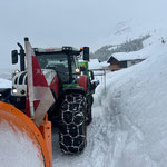 Abschleppaktion in Oberlech