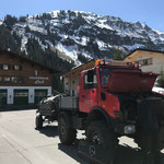 Unimog 1600, Keilriemenreparatur