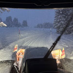 Abendräumung mit Steyr 6240 CVT