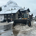 Radlader Räumung mit L538