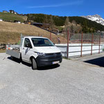 Netze aufhängen Kleinfußballplatz 