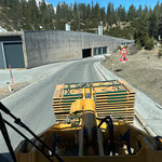 Biertischgarniturentransport mit Lader 538