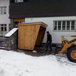 Radhütte stellen Haus des Kindes