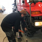 Kettenreparatur Unimog 400