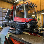 Raupenstege reparieren Pistenbully Paana