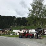 Rasenpflege beim Ärztehaus