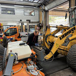 Rückbau Kehrmaschine auf Lader 509