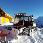 Pistenbully Paana Winterwanderwegpräparierung Oberlech, Grubenalpe