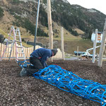 Abbau Kinderspielplatz sport.park.lech