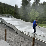 Waldbad vorbereiten