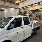 Materialtransporte für Skidoo Garage Pistenrettung