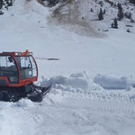 Wanderweg Flühen ausschieben mit Snow Rabbit