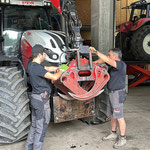 Reparaturarbeiten Greifer