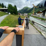 Transport für Jugendraum
