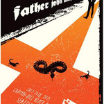 Father John Misty gig poster by Powerslide Design Co.