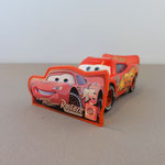 Lightning mcQueen with Rust-Eze Sign
