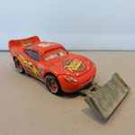 Lightning McQueen with shovel