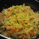 Indische Reispfanne