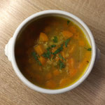 Möhren-Linsen-Suppe
