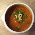 Tomatensuppe mit Kokosmilch