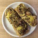Baguette mit Champignons