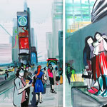 NEW YORK CITY I 09/20 zweiteilig 100X100CM 80X100CM