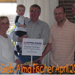 Spende 60. Geburtstag Alma Fischer