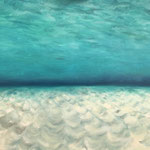 Strandnähe / Öl auf Leinwand 70 x 100 cm 2019 (verkauft)
